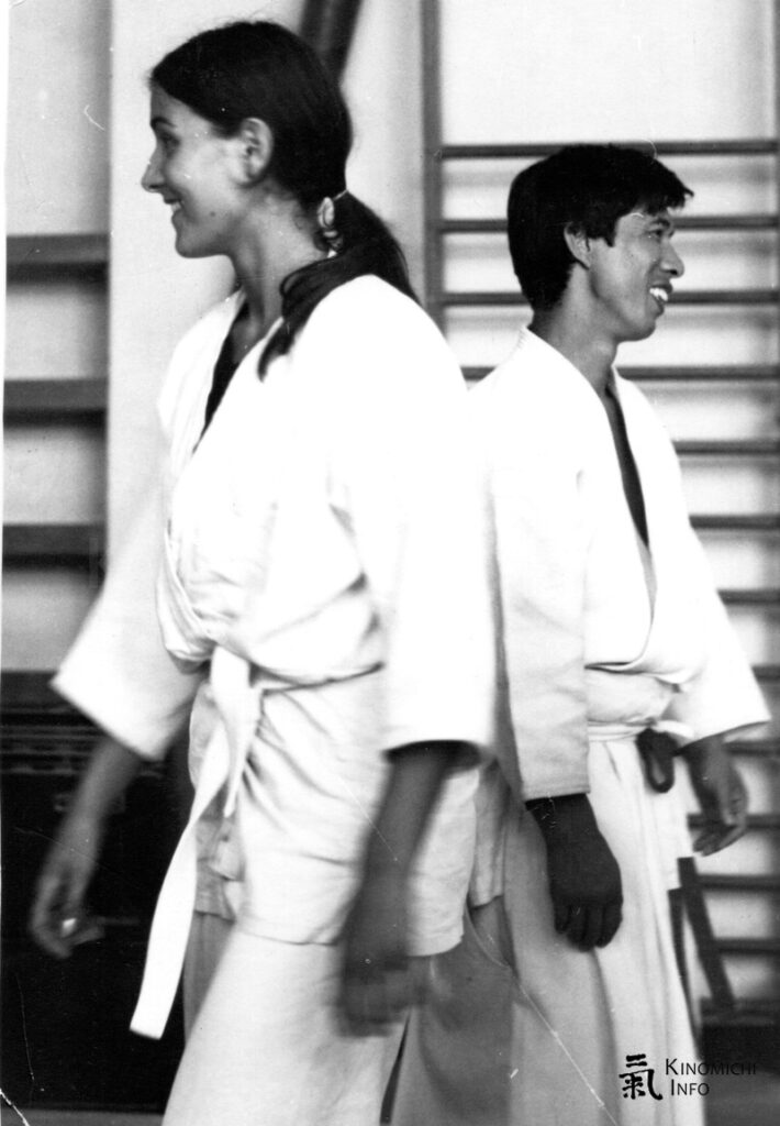1969 - Aikido Fréjus Plage Odyle Noro Tavel Masamichi Noro (1)
