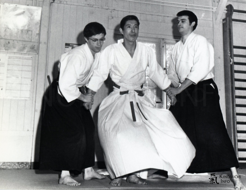 Aikido Boulogne - Noro Masamichi - uke François Emeriau et Dominique Balta