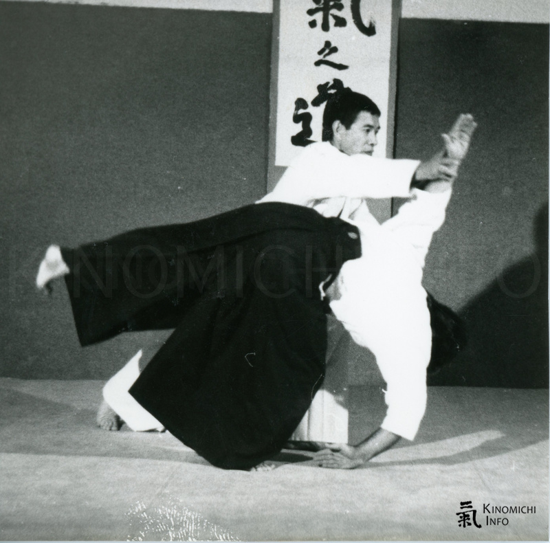 Aikido Kinomichi - Fin des années 70 - Rue des Petits Hôtels - Noro Masamichi - uke Daniel Martin